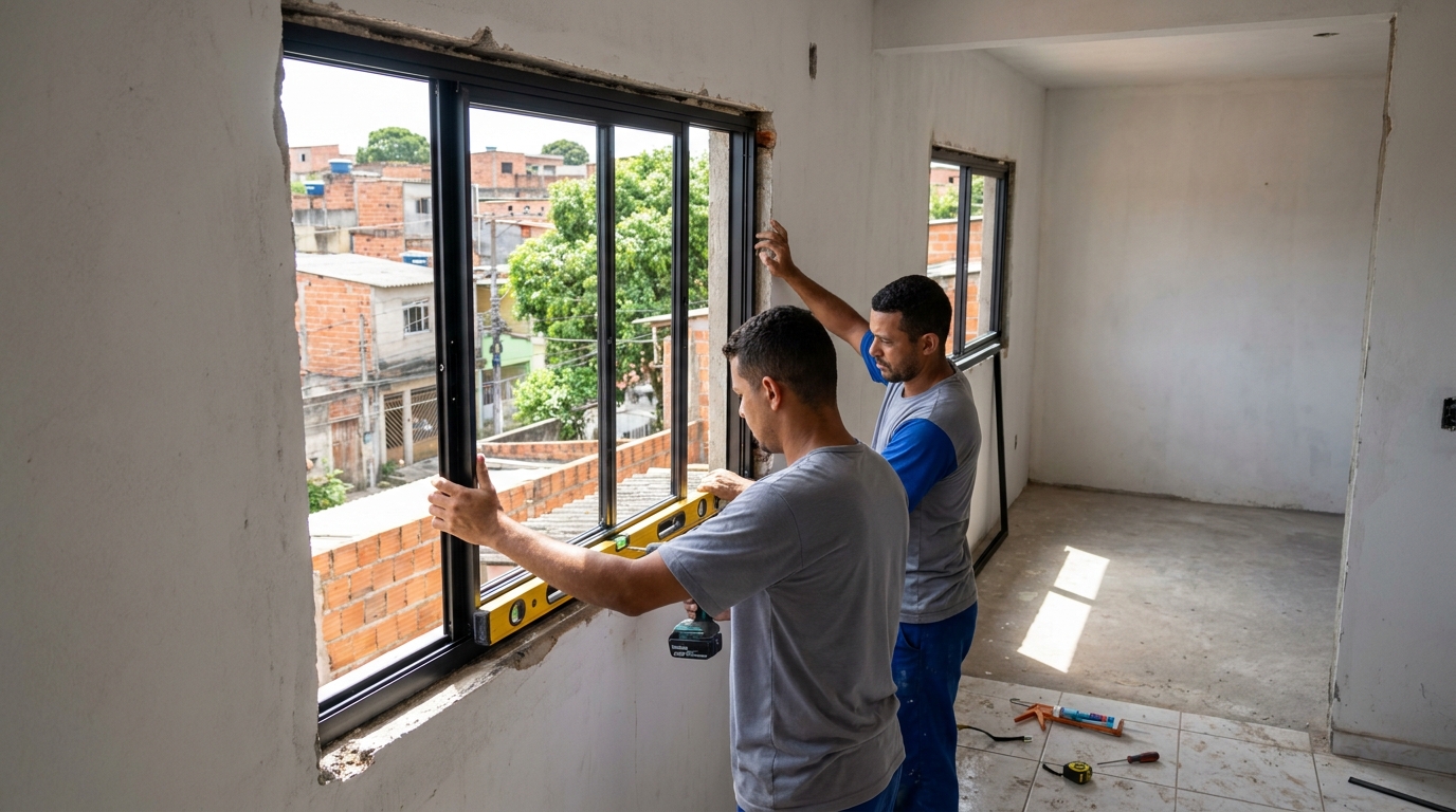 Produção de Portas e Janelas em Vila Velha‑ES