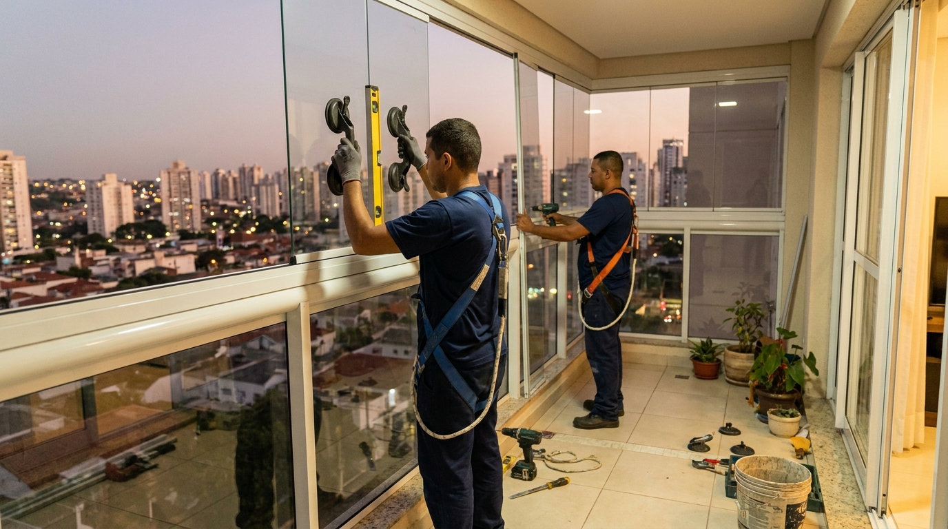 Parede de Vidro em Vila Velha‑ES